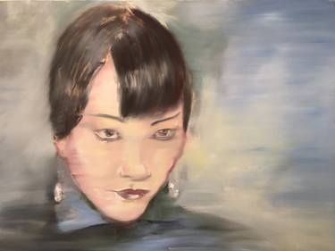 Saatchi Art Artist Gregg Chadwick; Painting, “Anna May Wong” #art