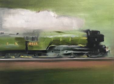 Print of Train Paintings by Gregg Chadwick