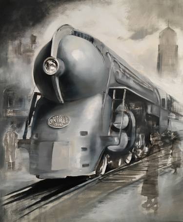 Print of Train Paintings by Gregg Chadwick