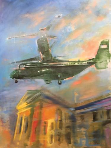 Original Documentary Airplane Paintings by Gregg Chadwick
