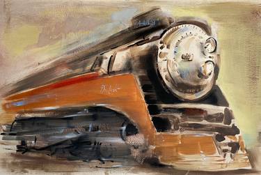 Print of Train Paintings by Gregg Chadwick