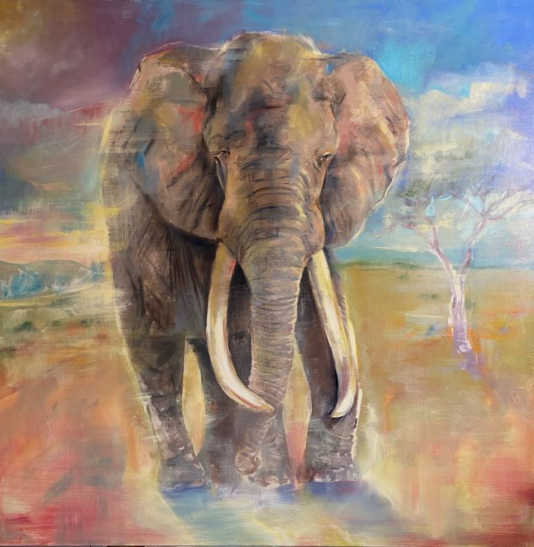 Print of Art Deco Animal Paintings by Gregg Chadwick