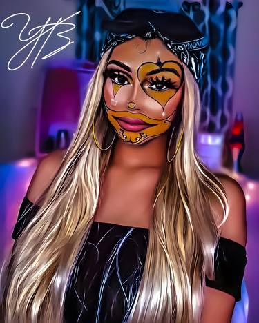 Original Digital Art People Digital by Yoalah Brinson