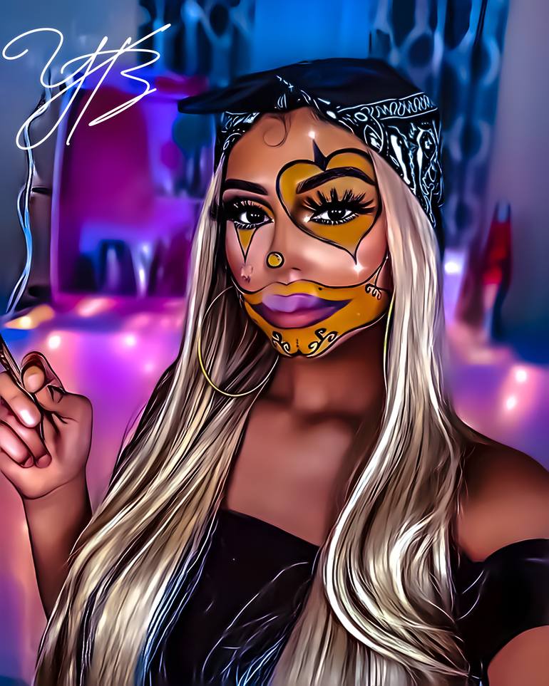 Original Digital Art People Digital by Yoalah Brinson