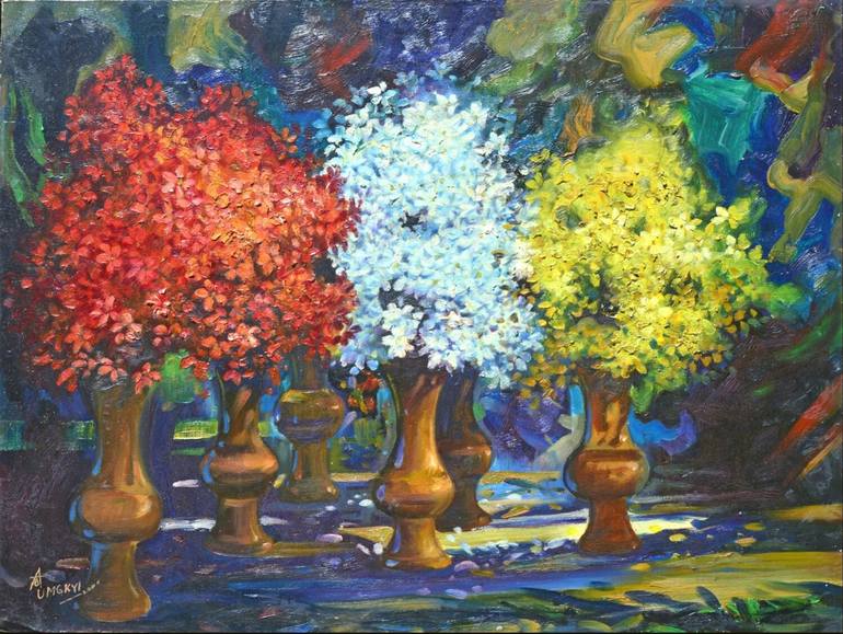 Original Realism Floral Paintings by Telismanic  Era