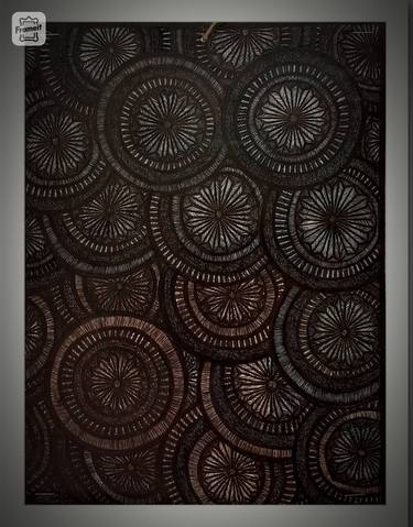Original Black & White Classical Mythology Paintings by Rawan Agbaria