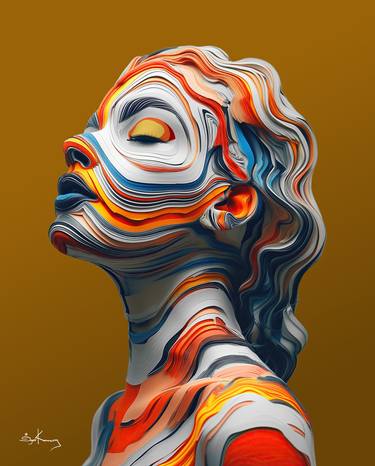 Original Figurative Women Digital by IGOR KOURANY