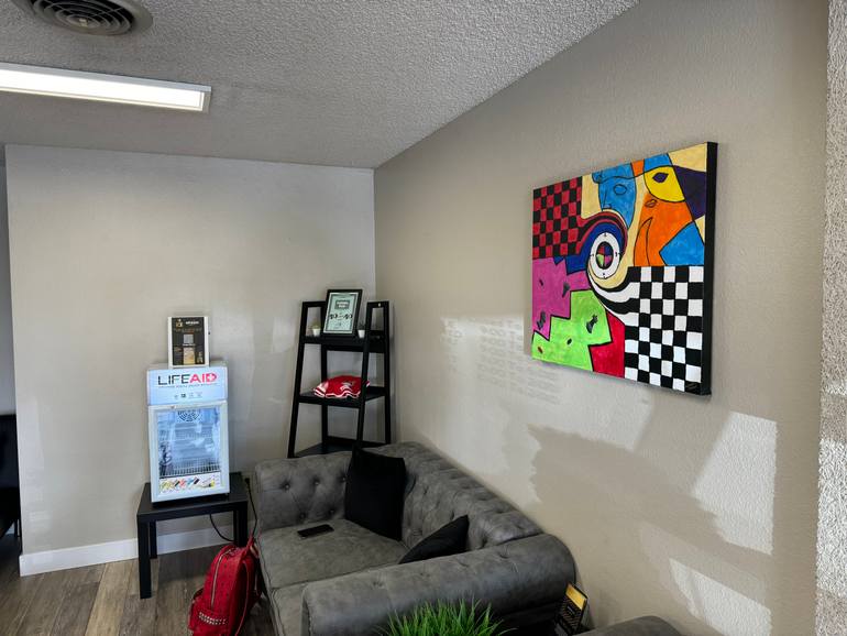 Original Abstract Painting by Alexander Glenn