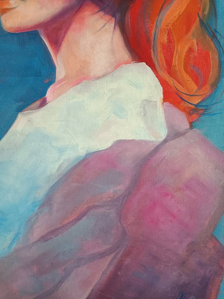 Original Figurative Women Painting by Michela Zarino