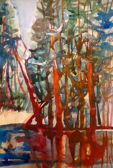 Original Contemporary Landscape Painting by Alexey Zhucovsky