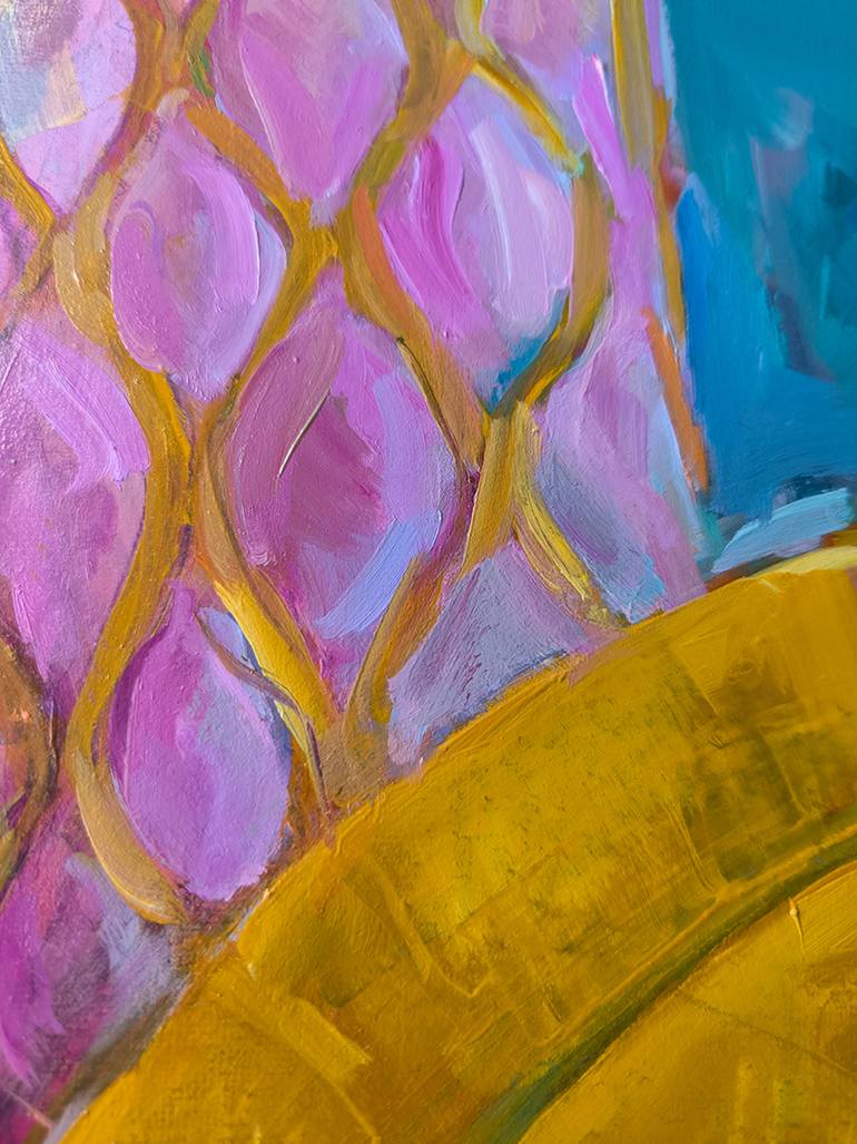 Original Expressionism Women Painting by Julia Ruf