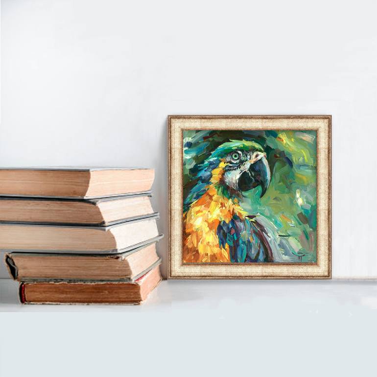 Original Expressionism Animal Painting by Julia Ruf