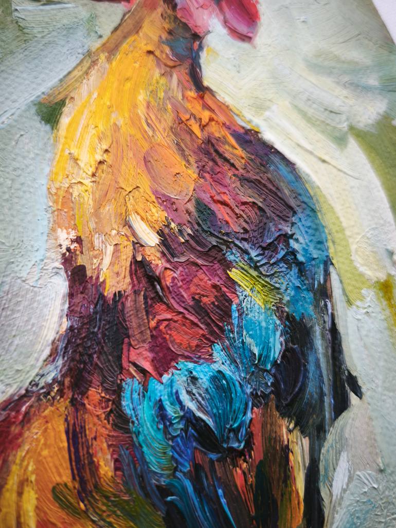 Original Expressionism Animal Painting by Julia Ruf