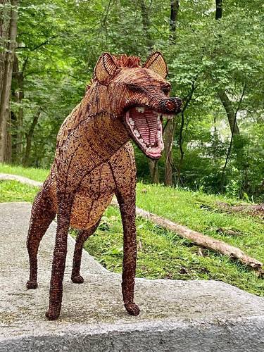 Original Contemporary Animal Sculpture by nnamdi onyejekwe