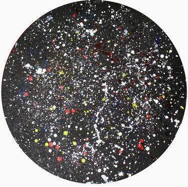Original Abstract Outer Space Paintings by Todd Monaghan