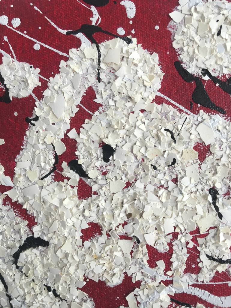 Original Abstract Expressionism Pop Culture/Celebrity Painting by Todd Monaghan