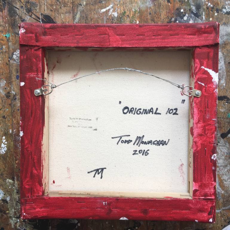 Original Abstract Expressionism Pop Culture/Celebrity Painting by Todd Monaghan
