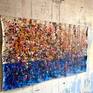 Hanging on the studio wall.