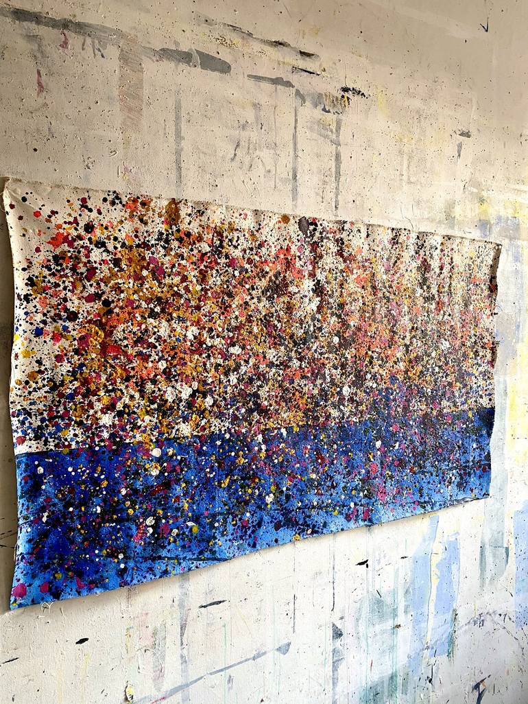 Original Abstract Expressionism Abstract Painting by Todd Monaghan