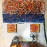 Displayed with Alien 102 and Alien 103 of the Colorful Universe Series and Ryan PI Monaghan sculptures.