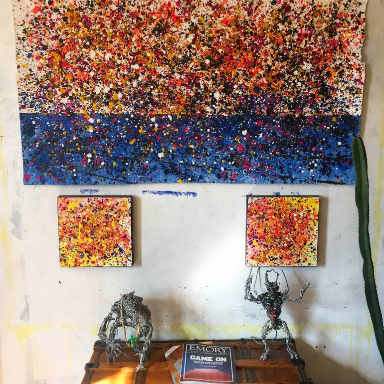 Original Abstract Painting by Todd Monaghan