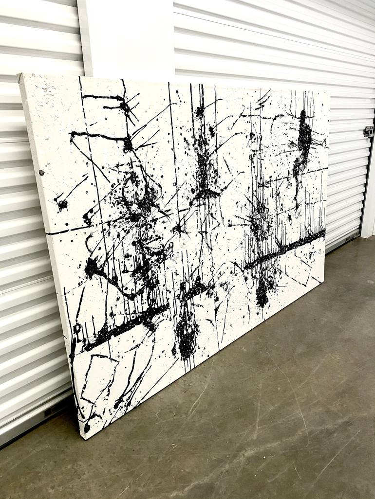 Original Abstract Expressionism Abstract Painting by Todd Monaghan