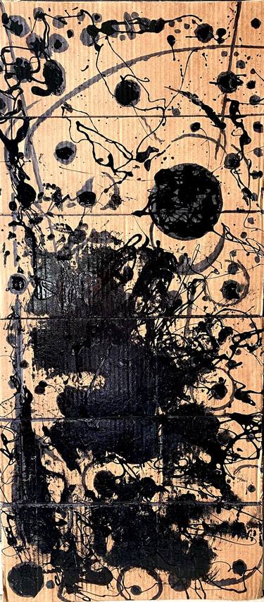 Original Abstract Expressionism Portrait Paintings by Todd Monaghan