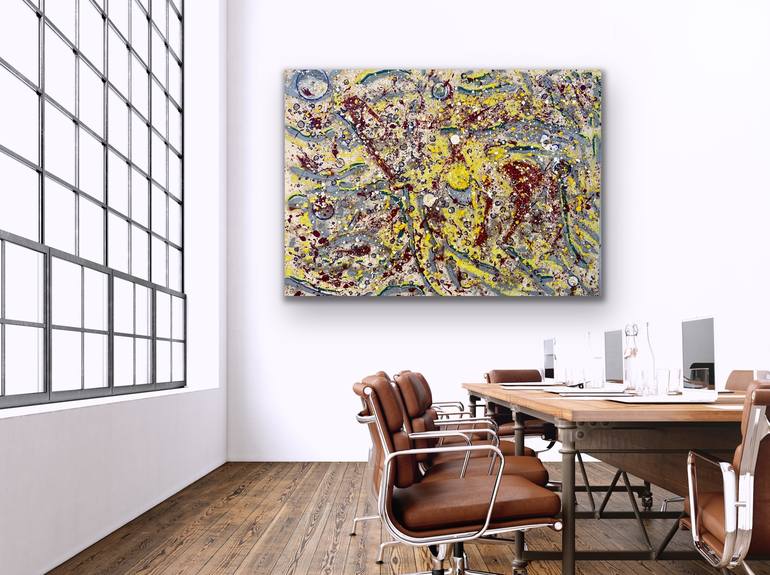 Original Abstract Painting by Todd Monaghan