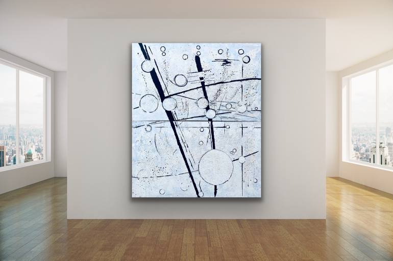 Original Abstract Expressionism Abstract Painting by Todd Monaghan