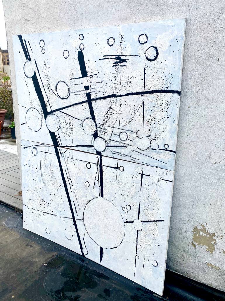 Original Abstract Expressionism Abstract Painting by Todd Monaghan