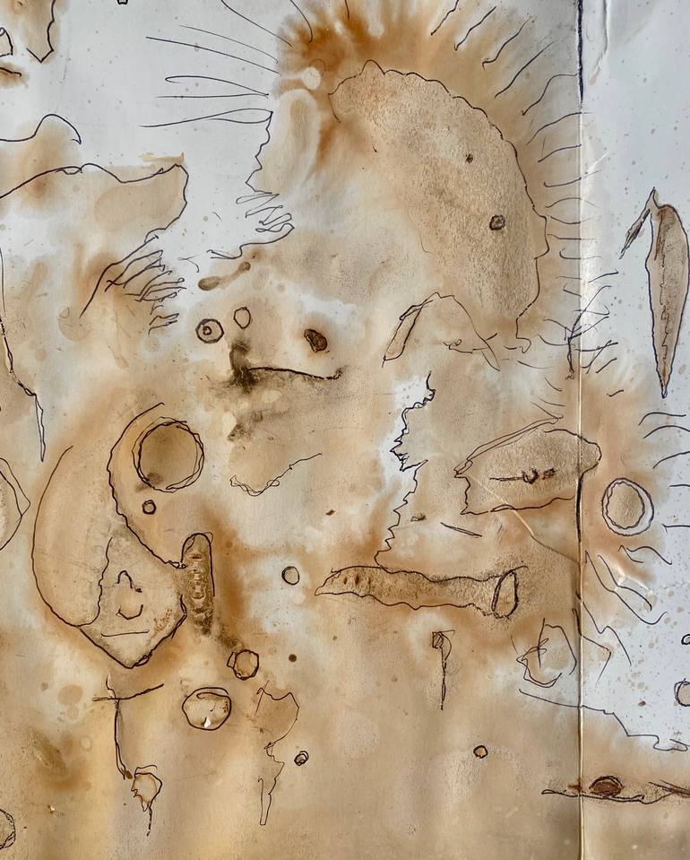 Original Conceptual Fantasy Drawing by Todd Monaghan