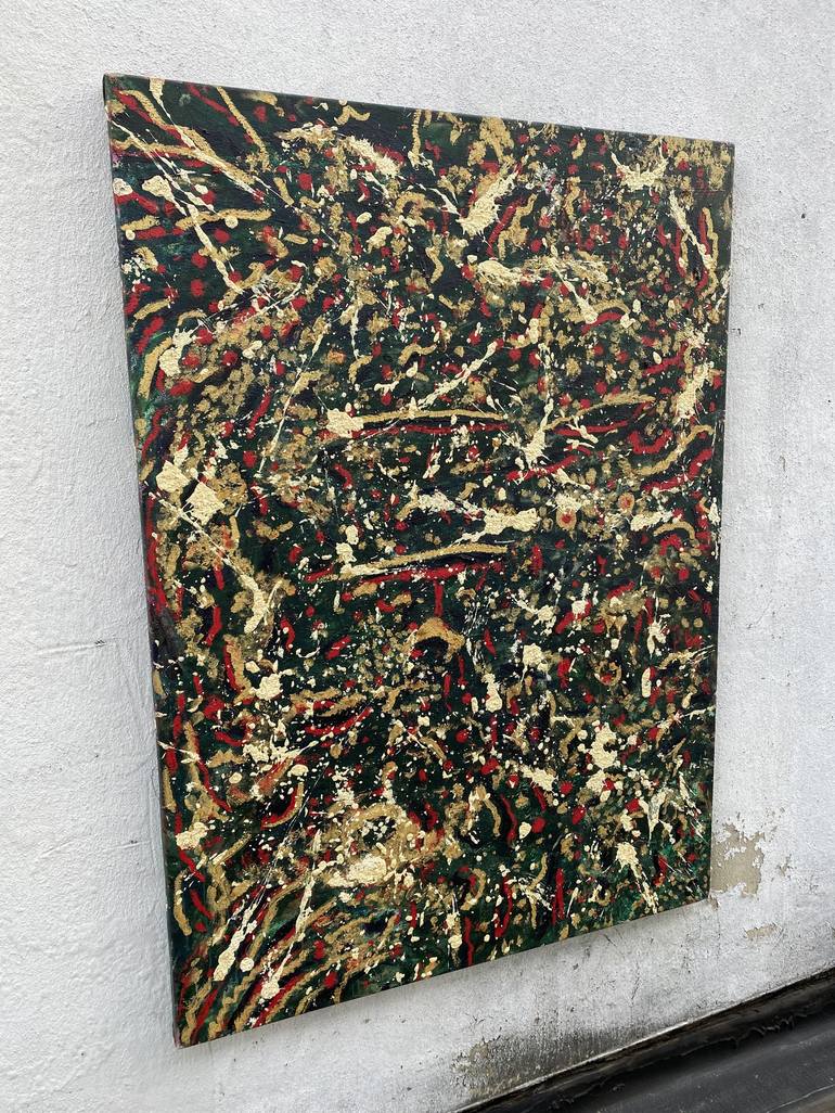 Original Abstract Expressionism Abstract Painting by Todd Monaghan
