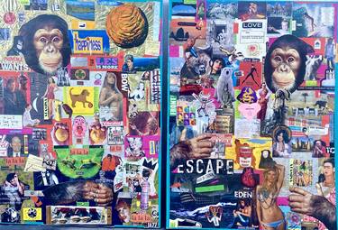 Print of Love Collage by Todd Monaghan