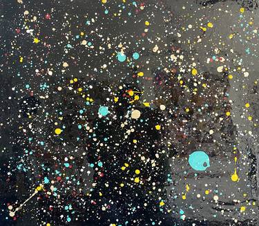 Original Conceptual Outer Space Paintings by Todd Monaghan
