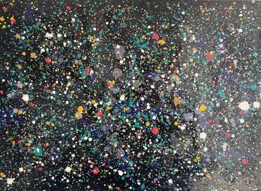 Original Outer Space Paintings by Todd Monaghan