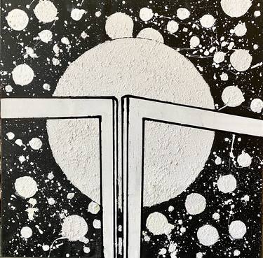 Original Conceptual Outer Space Paintings by Todd Monaghan