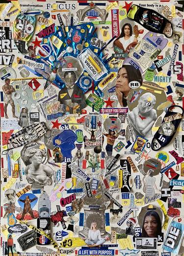 Original People Collage by Todd Monaghan
