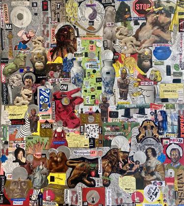 Print of People Collage by Todd Monaghan