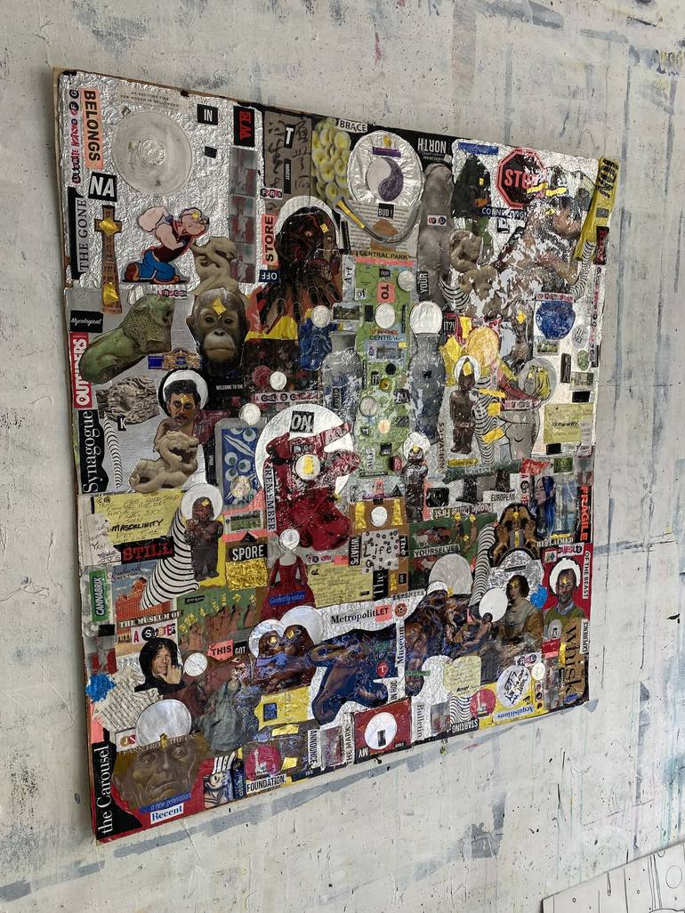 Original Conceptual People Collage by Todd Monaghan