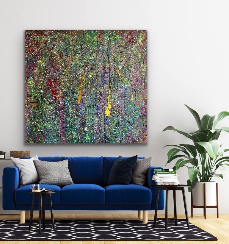 Original Abstract Painting by Todd Monaghan