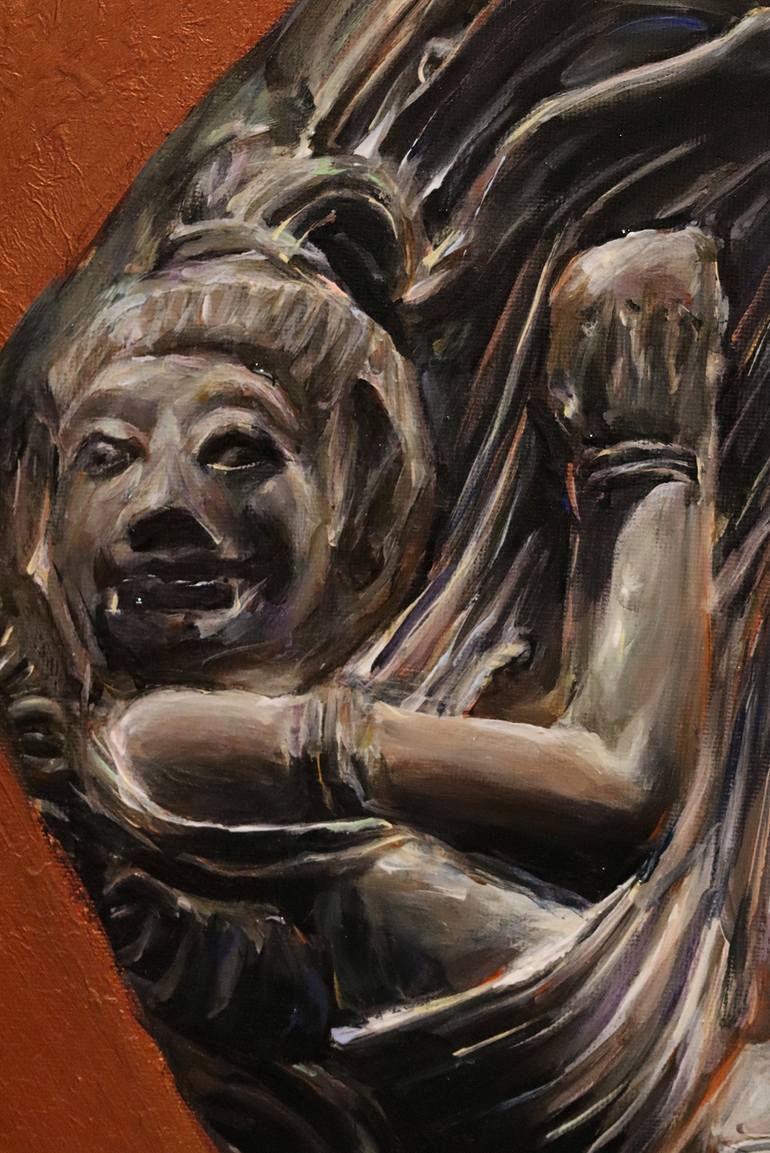 Original Realism Architecture Painting by Hoho Kuo