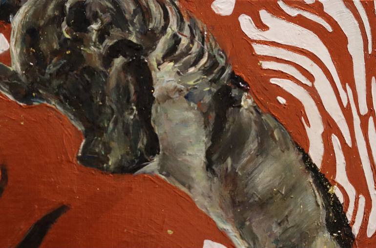 Original Realism Horse Painting by Hoho Kuo