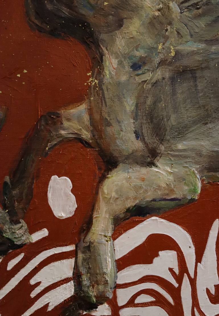 Original Realism Horse Painting by Hoho Kuo