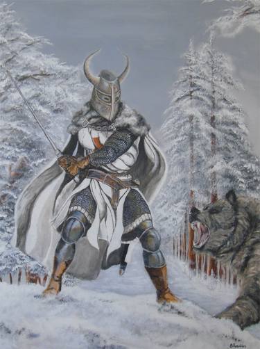 Original Realism Men Paintings by Blaesius Claude