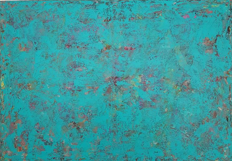 Original Abstract Expressionism Abstract Painting by D A M I A N