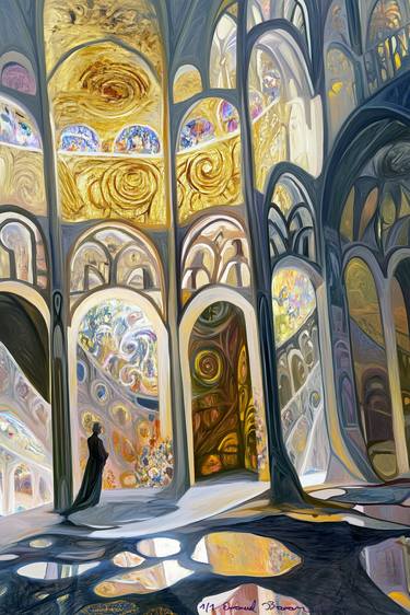 Original Surrealism Religion Digital by Emanuel Baumann