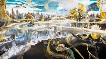 Original Futurism Architecture Digital by Emanuel Baumann