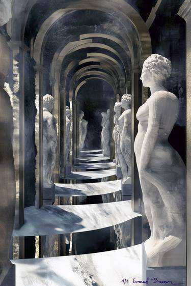 Original Surrealism Architecture Digital by Emanuel Baumann