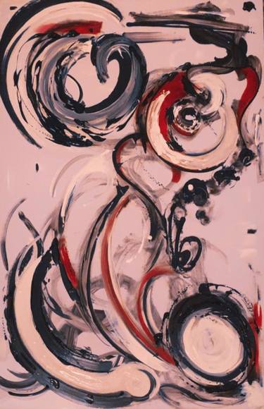 Original Abstract Expressionism Abstract Paintings by Vanessa Poliandri