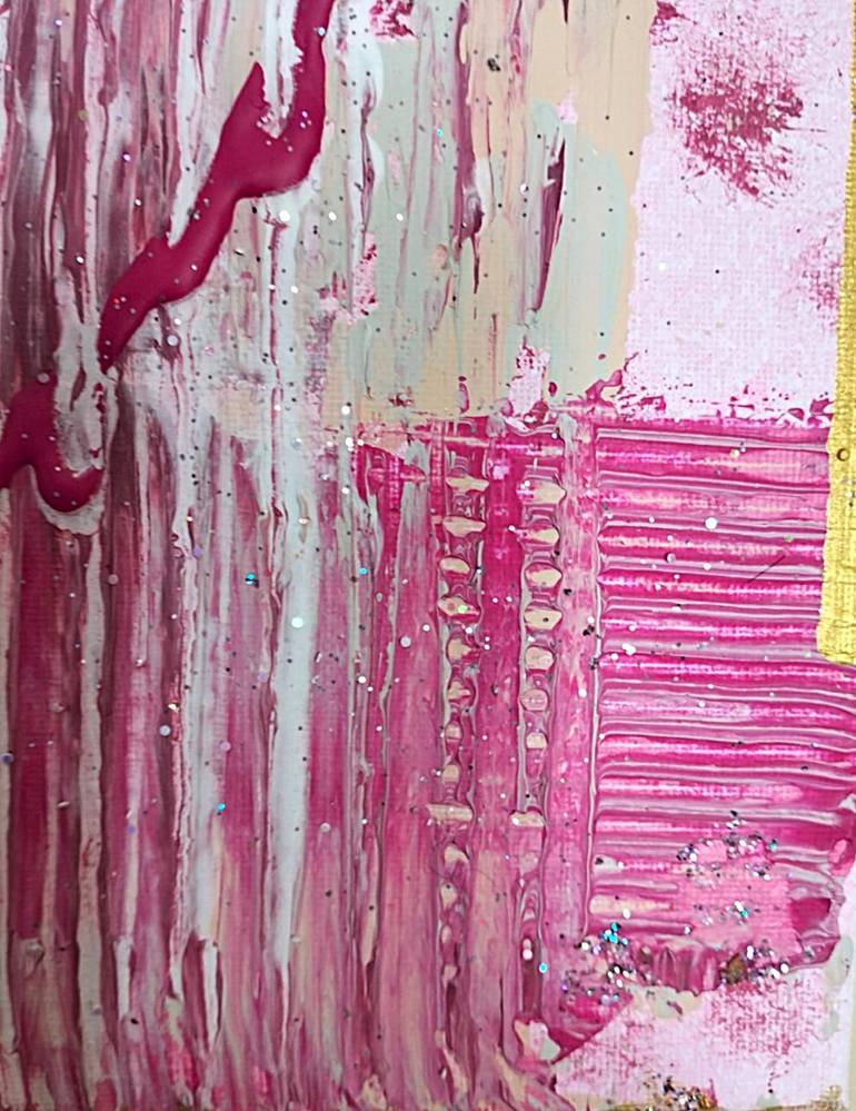 Original Abstract Expressionism Abstract Painting by Katarzyna Goncik